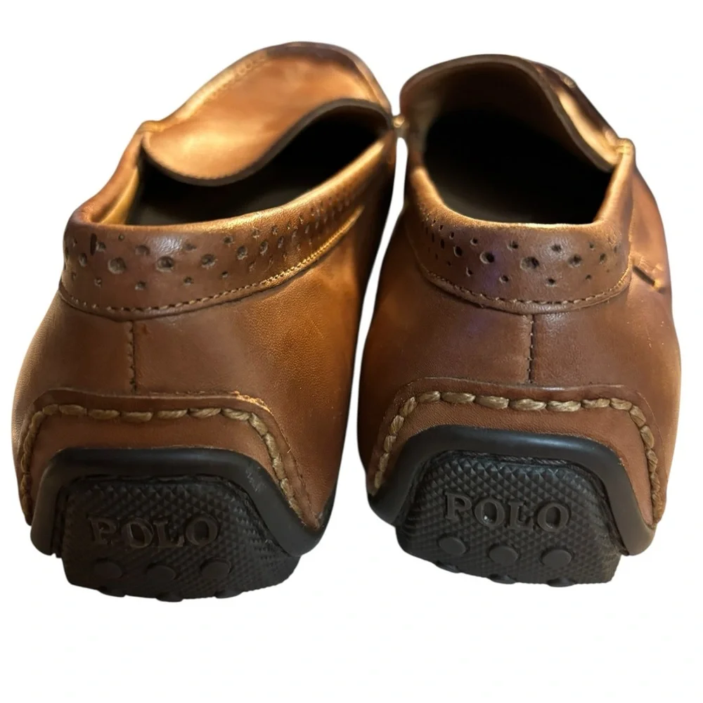 Polo Ralph Lauren | slip on loafers shoes leather Redden 10.5D 10.5 D